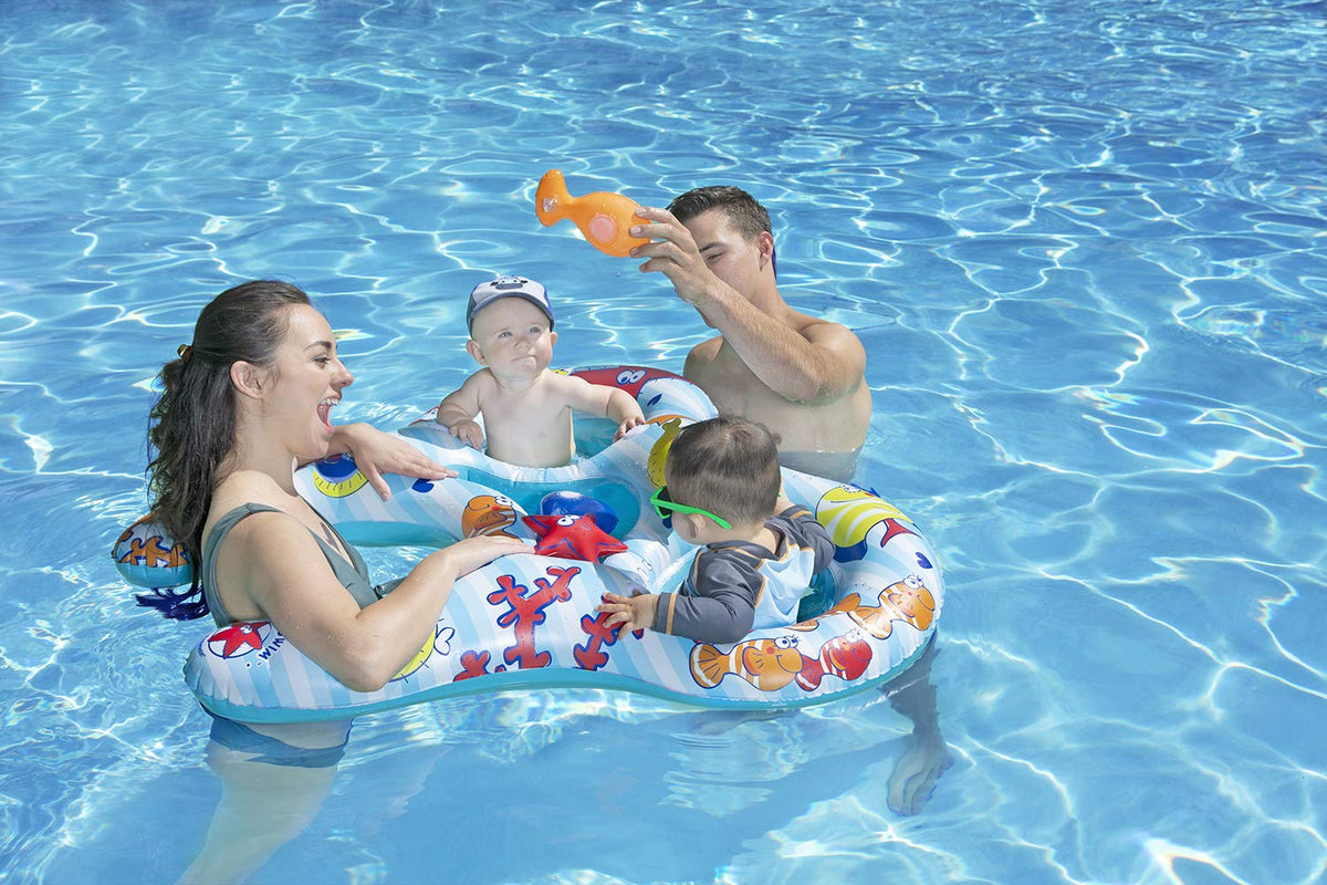 Poolmaster Mommy and Us sea friend 1 inflatable toy for visual fun