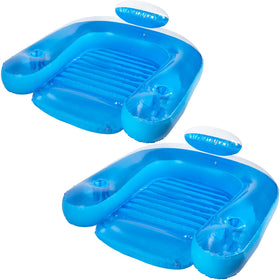 Poolmaster Paradise water chair backrest for comfortable upright lounging on water.