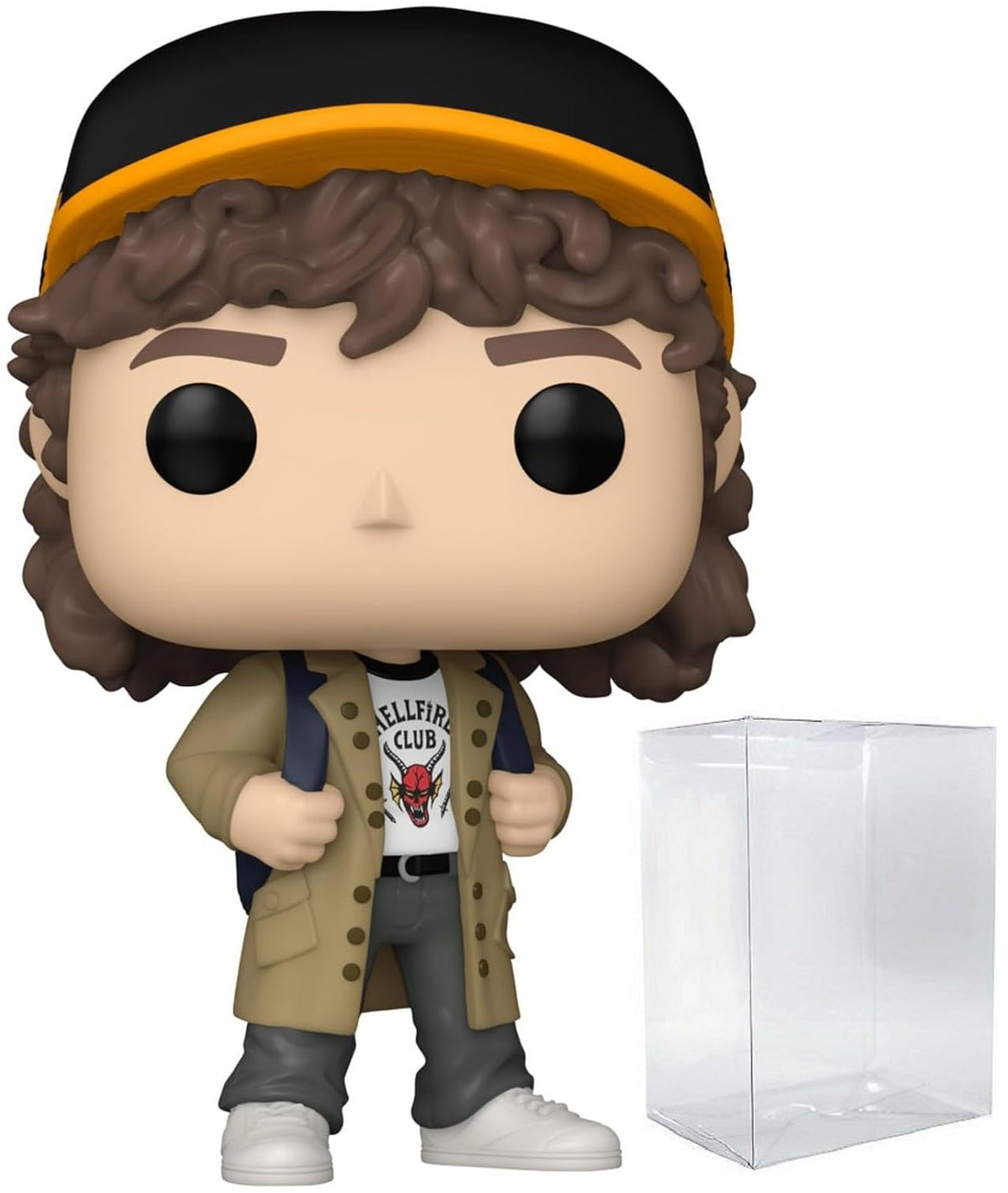 POP Dustin Henderson Season 5 figurine in box for display and collection