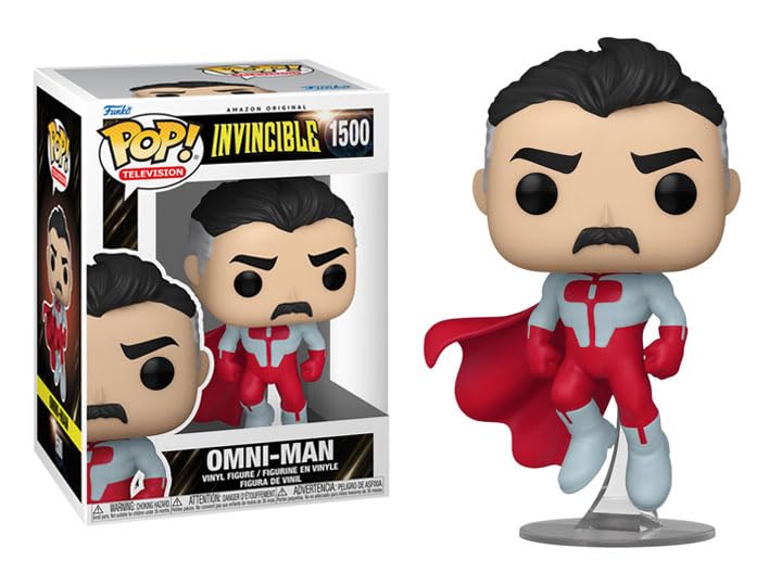 POP Invincible Omni-Man box protector guarding the figure.