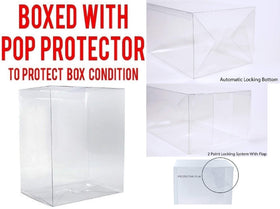 Peel-film protection enhances POP Invincible packaging presentation.