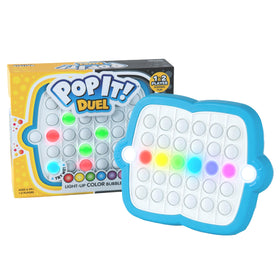Pop It! Duel bubble popping with light-up scoreboard for quick, competitive scoring.