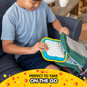Pop It! Duel compact design is perfect for on-the-go play.