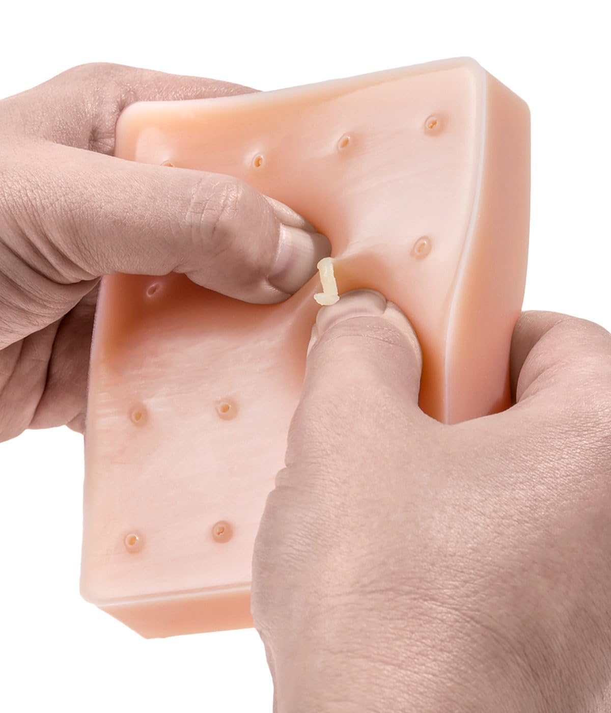 Pop It Pal silicone pad close-up showing a satisfying pop surface