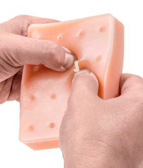 Pop It Pal silicone pad close-up showing a satisfying pop surface