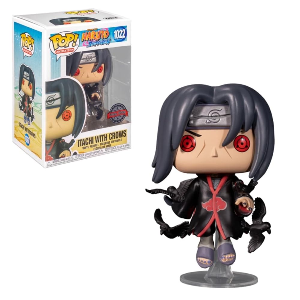 POP Itachi with Crows figure, ideal display piece for Naruto collectors