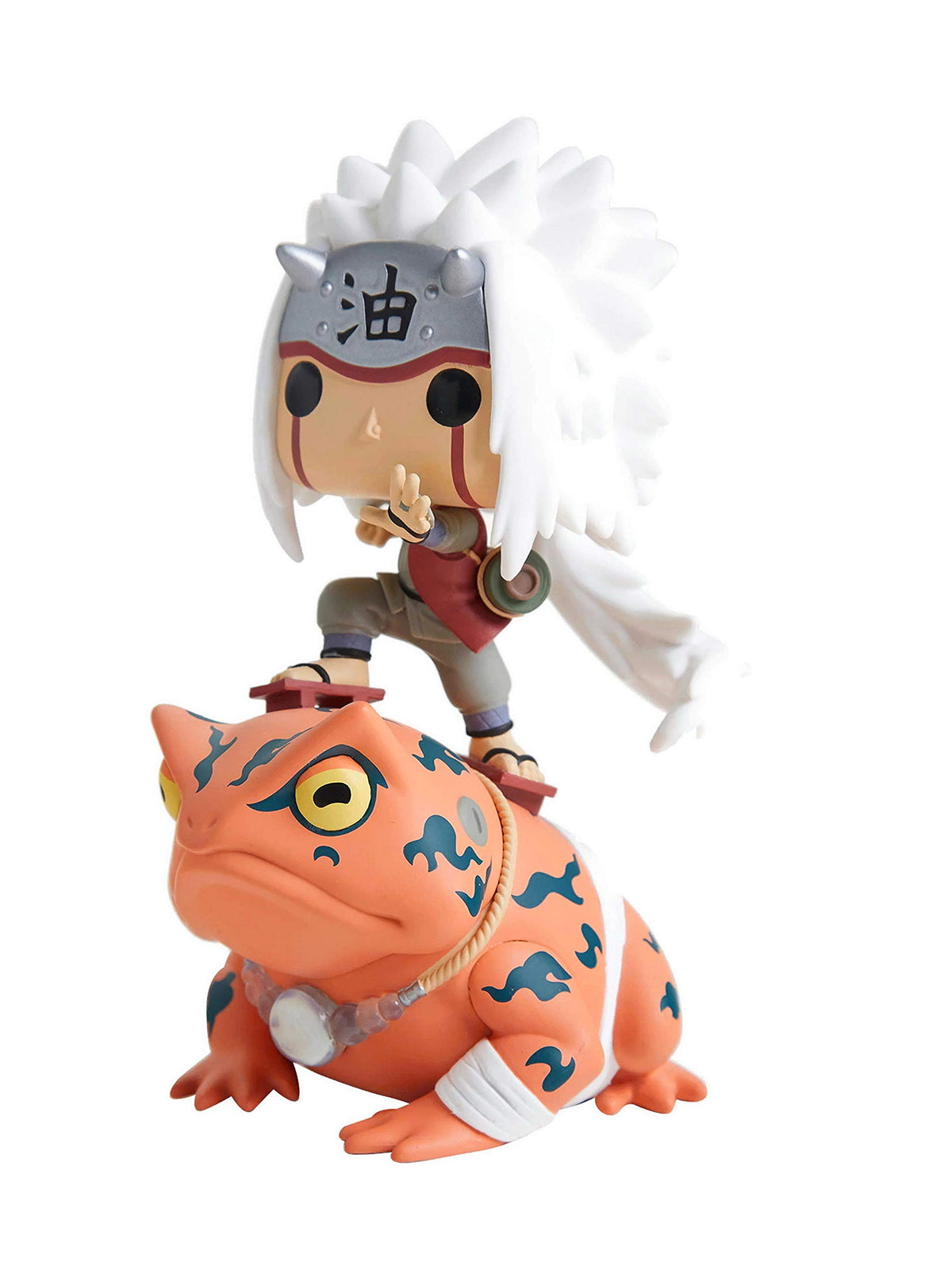 POP Jiraiya on Toad ride figure shown in a dynamic pose for focal shelf display.