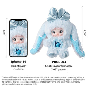 POP JOY Nommi plush chest open detail reveals hidden mini figure.