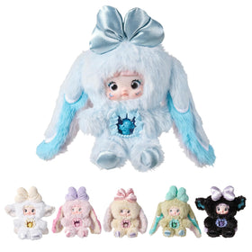 POP JOY Nommi plush blind box front view highlights cute face and collectible appeal.