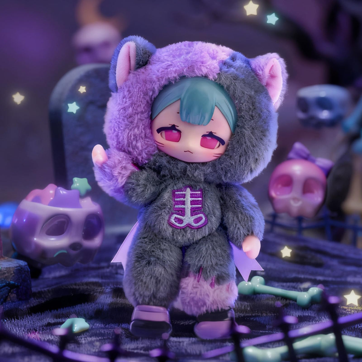 POP JOY Plush Blind Box collectible display idea boosts shelf appeal.