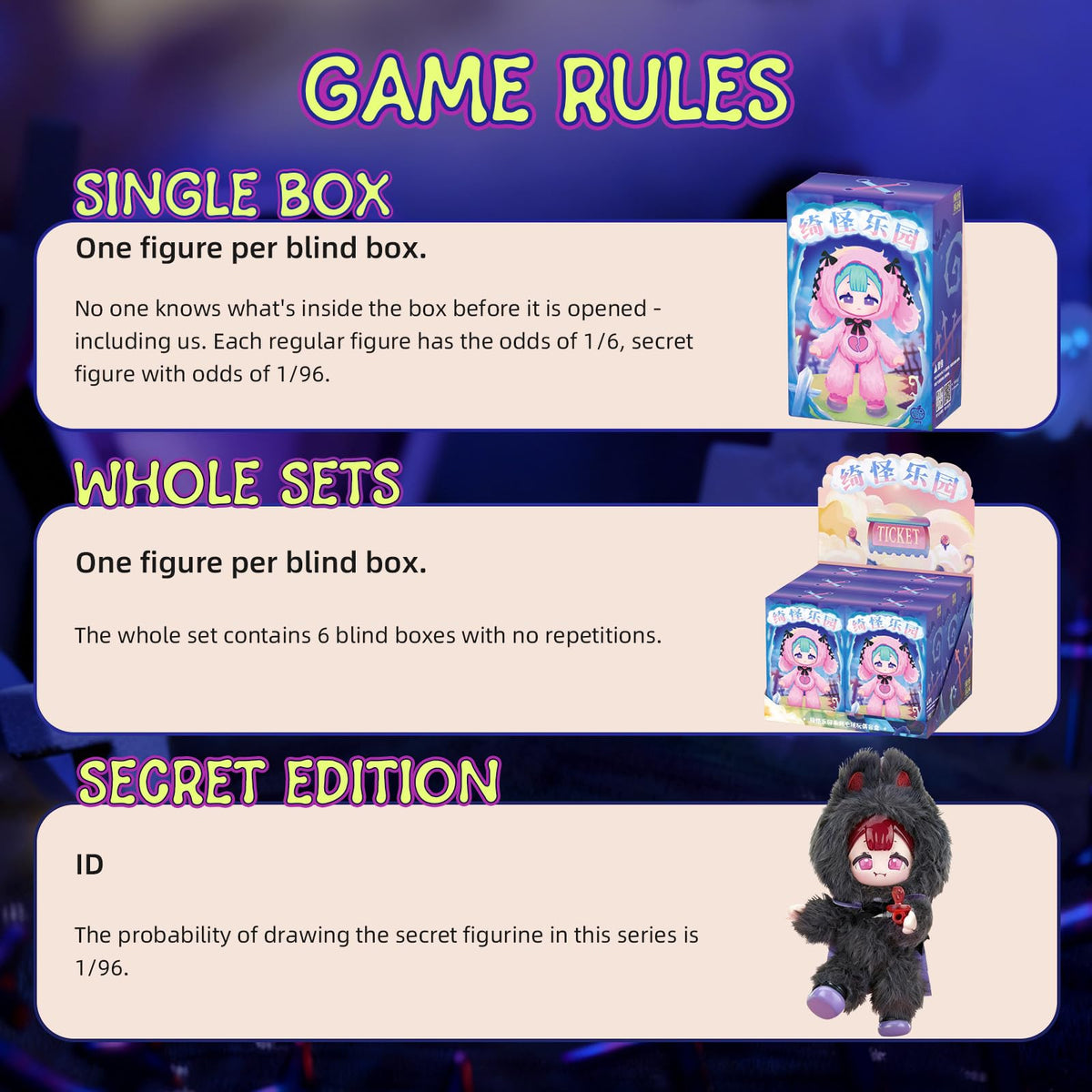 POP JOY Plush Blind Box with movable arms adds interactive play.