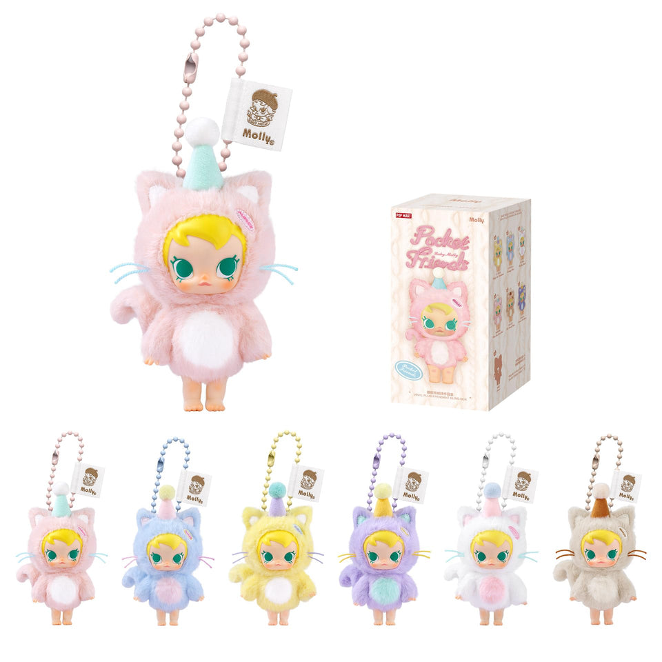 POP MART Baby Molly blind box figure pendant for display and collection