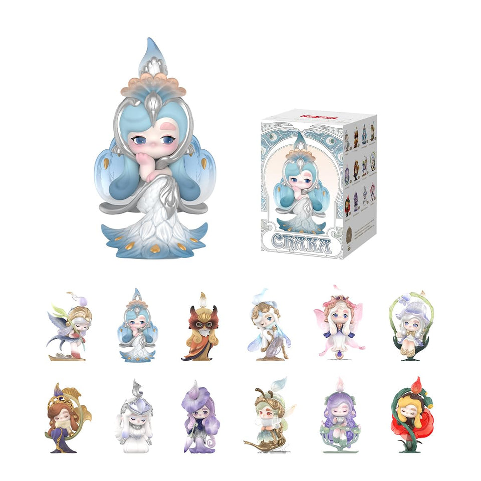 POP MART Chaka Luminous Reverie Figure 1, luminous design, ideal shelf decor and conversation starter.