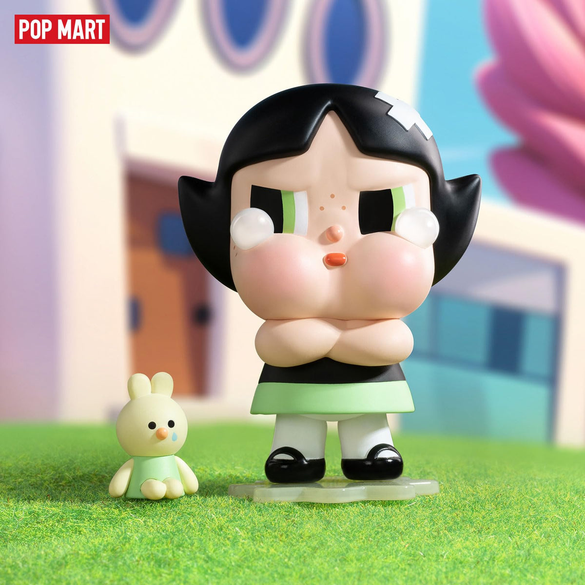 Crybaby figure size 2.36–3.54 inches for display by POP MART.