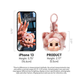 POP MART Crybaby Wild but Cutie 2.17-inch size is travel-friendly.