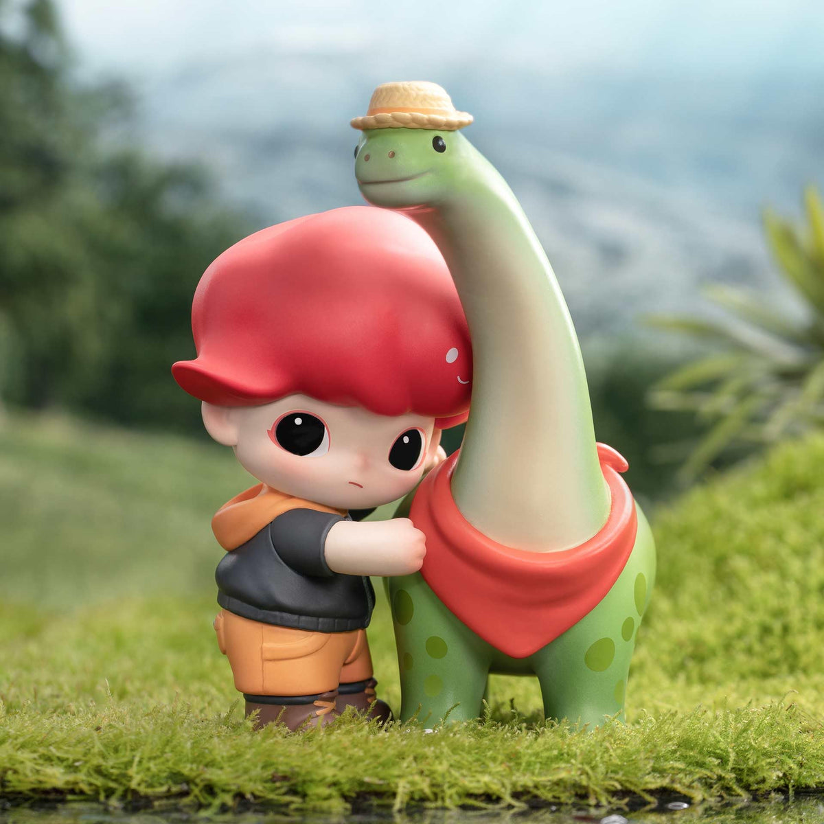 POP MART DIMOO Jurassic World safety materials emphasize non-toxic finishes