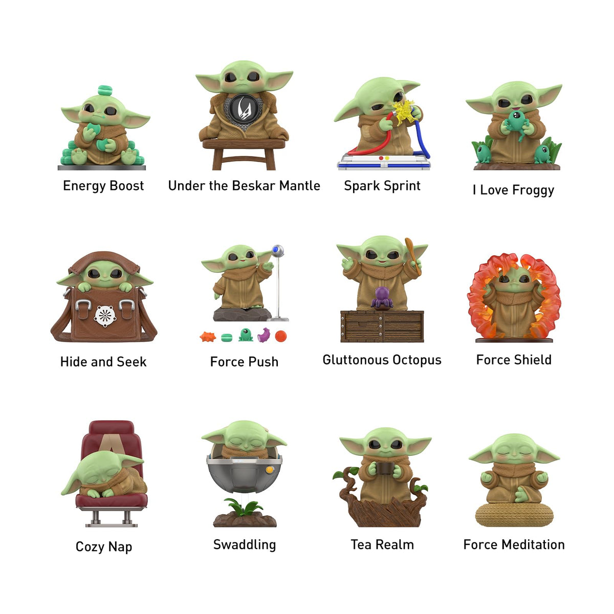 POP MART Grogu premium-material figure, durable for daily display and gifting.