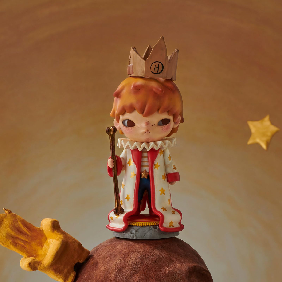 POP MART Hirono Le Petit Prince figure paint detail highlights premium finish for collectors