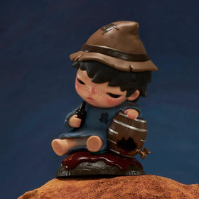 POP MART Hirono Le Petit Prince figure with stand ideal for desk or shelf display