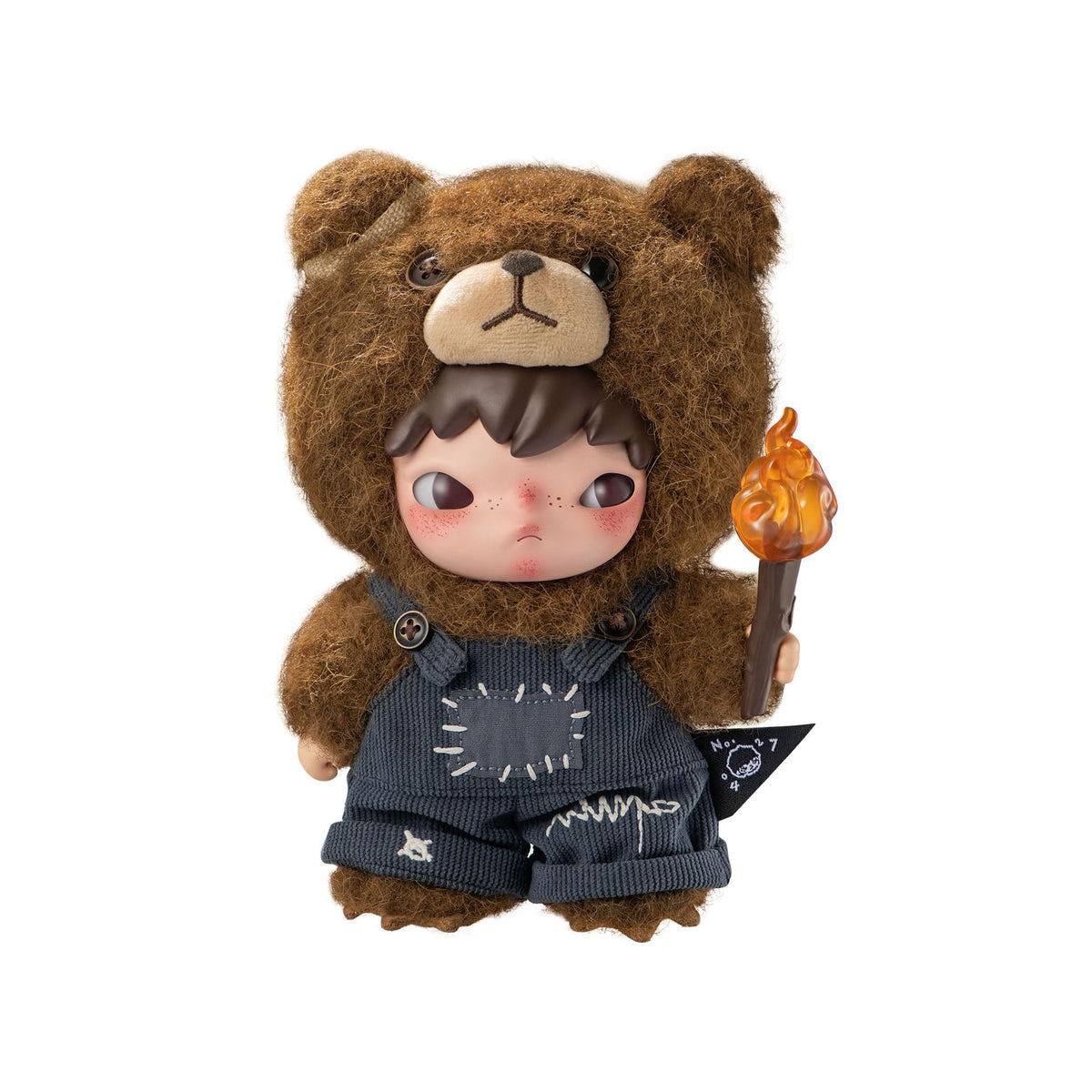 POP MART Hirono Living front view doll for display and gifting