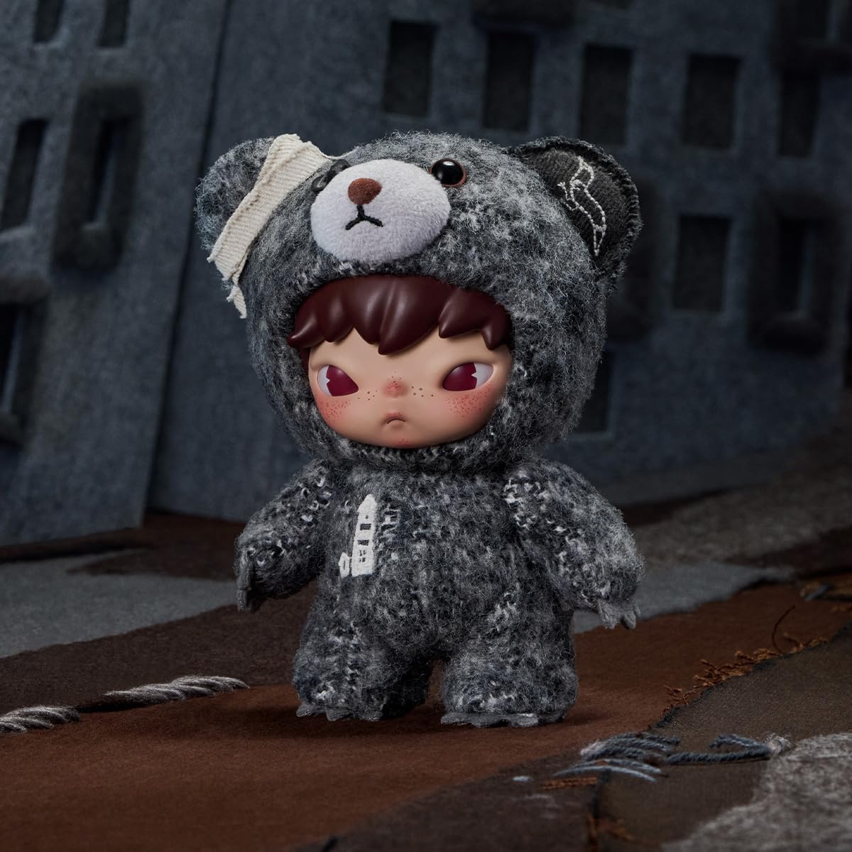 POP MART Hirono Road Journal soft PVC figure for doll charms and bags