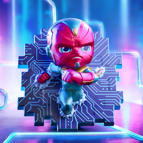 POP MART Marvel Across The Infinite Series figure art deco packaging for gifting appeal.