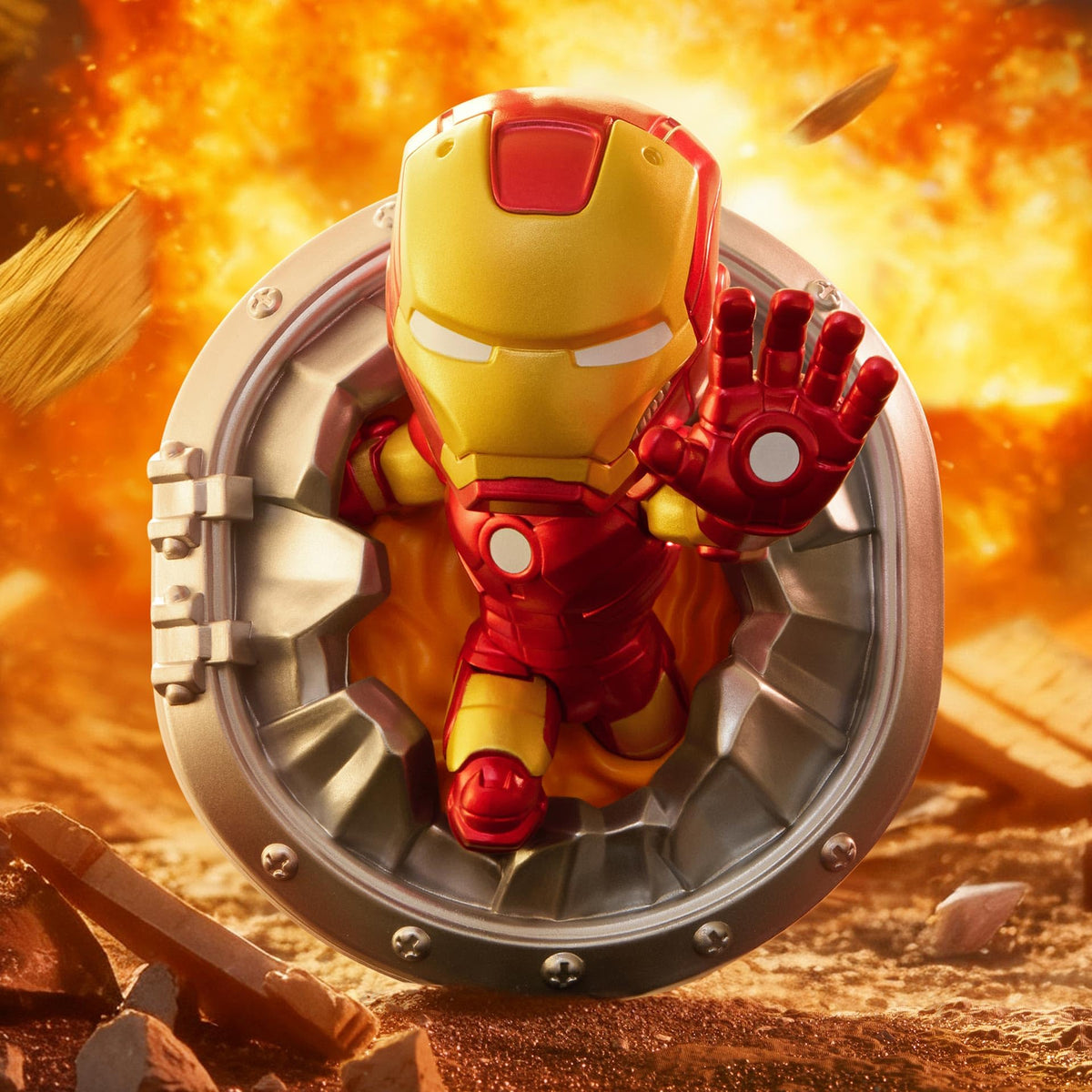 POP MART Marvel Across The Infinite Series figure packaging ready for display and sharing.