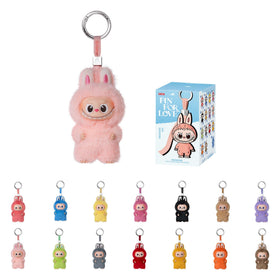 POP MART Monster Pin for Love Series N-Z blind box front view, collectible vinyl charm