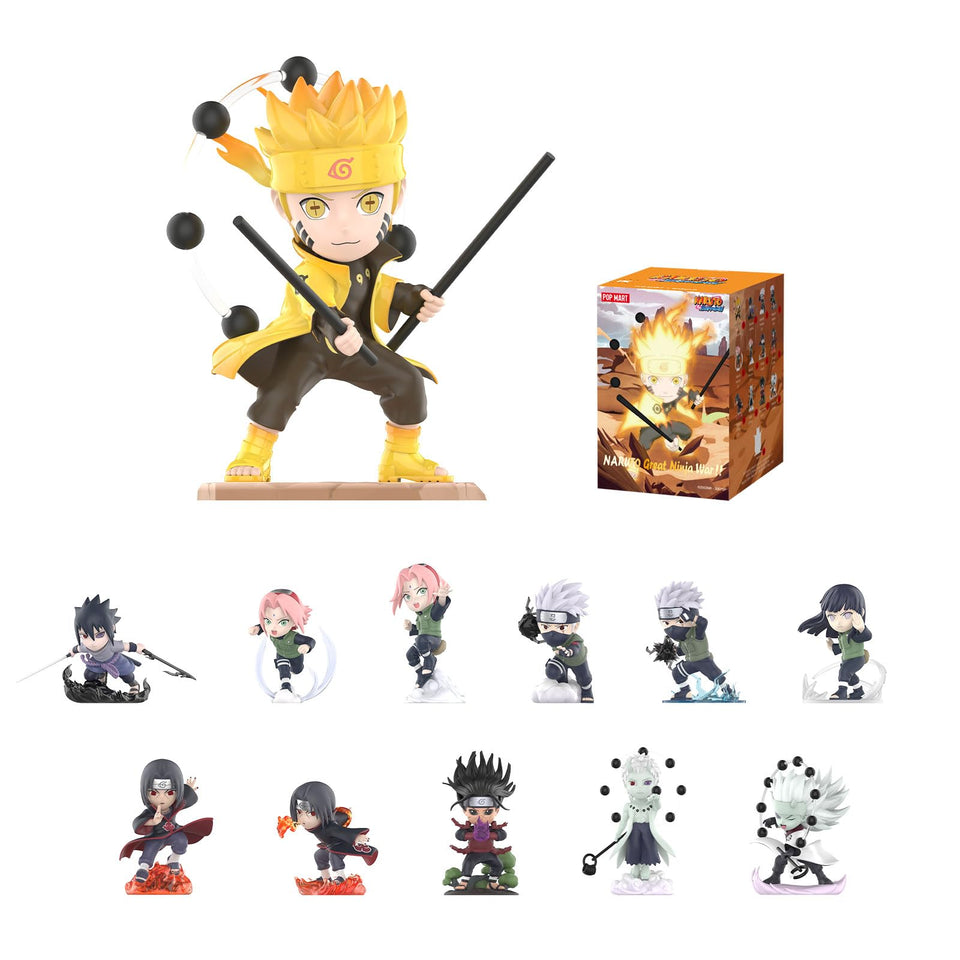 POP MART Naruto Ninkai Taisen blind box figure ready for display