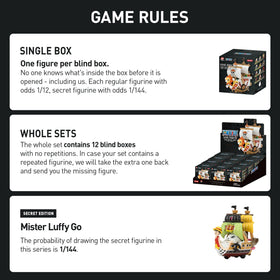 POP MART One Piece Grand Line Vehicles box display ready setup