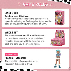 POP MART Peach Riot Rush Hour blind box unboxing adds surprise and anticipation.