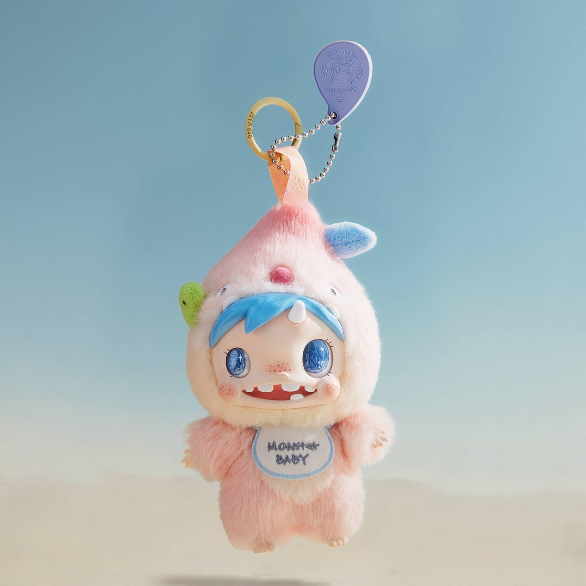 POP MART Polar-Monster Baby Ver1 collection display featuring multiple figures.