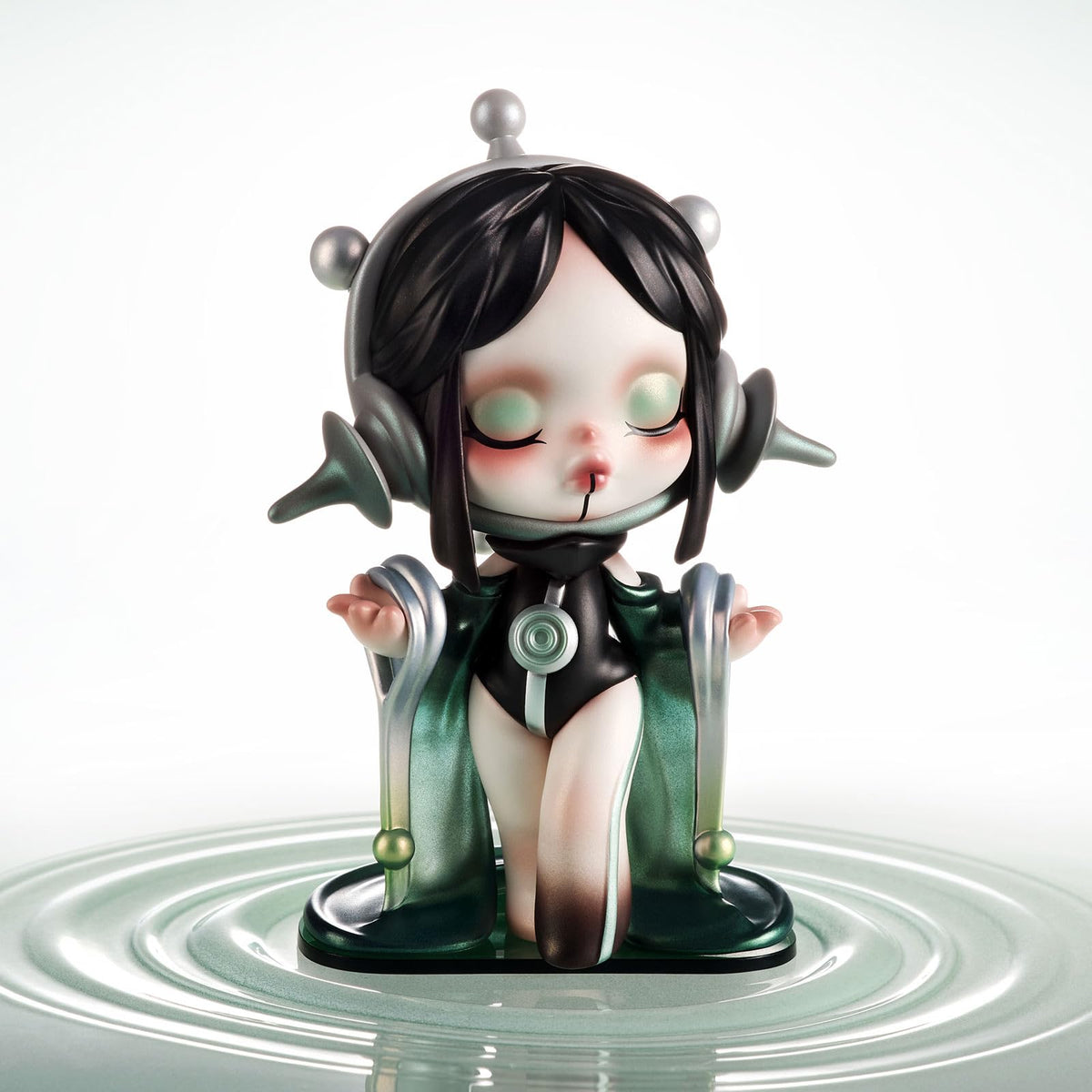 POP MART Skullpanda blind box packaging invites surprise and collectibility.