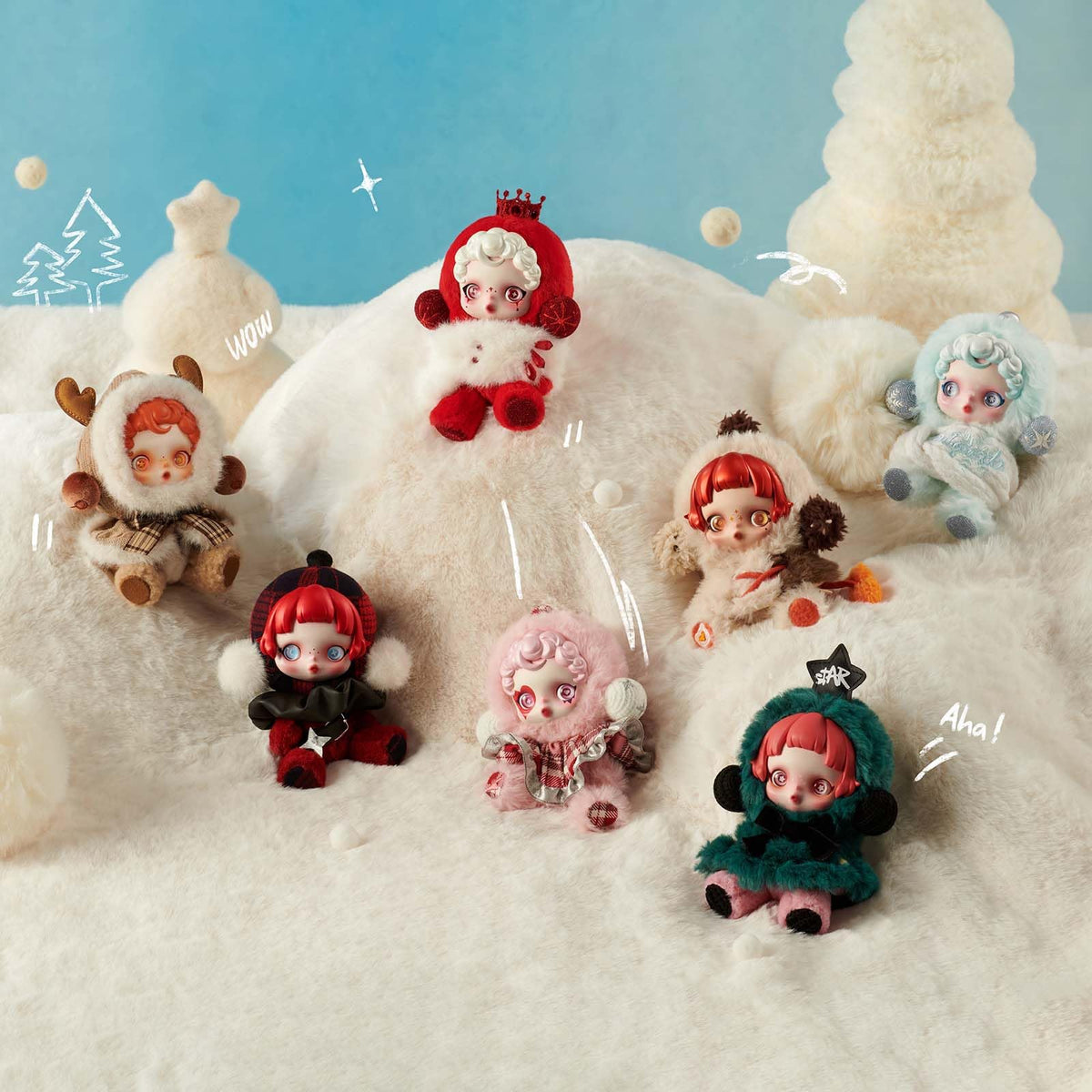 POP MART Skullpanda packaging ready for gifting on holidays.