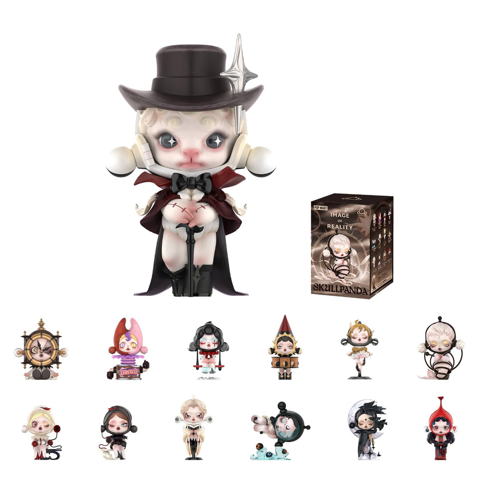 POP MART Skullpanda Reality Series figure 01 for stylish desk display and collectible charm