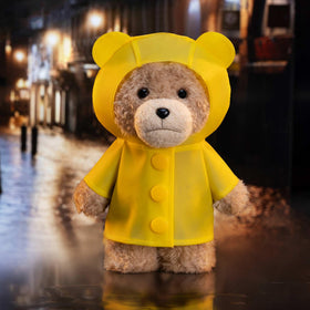 POP MART Ted2 plush pendant uses premium materials for durable display.