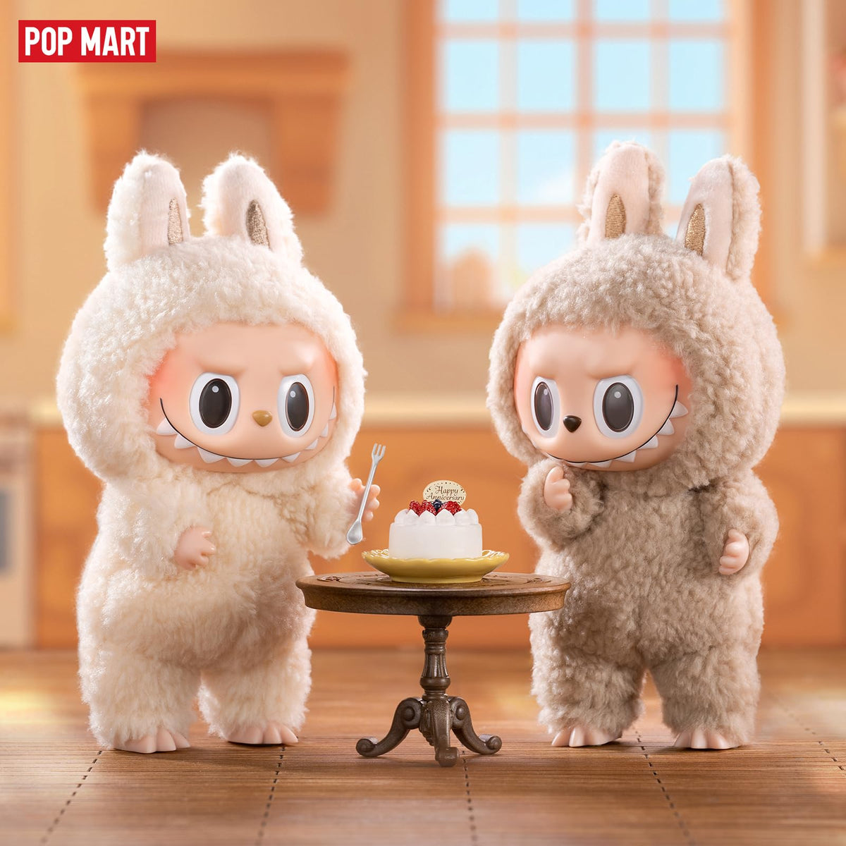 POP MART The Monsters sealed blind box with 6.7-inch collectible figure for shelf decor.