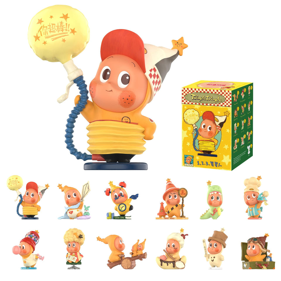 POP MART Twinkle Twinkle Be a Little Star figure in full-body pose for desk display.