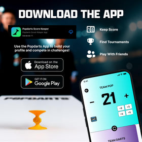 Popdarts QR tutorials for throwing tips included