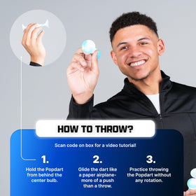 Popdarts scoring system inspired by cornhole gameplay