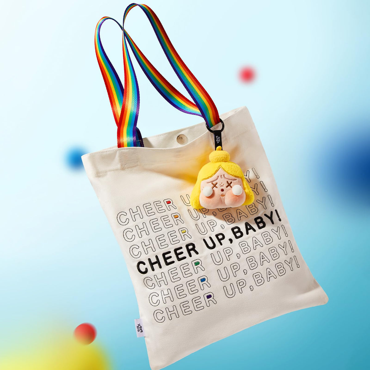 POP MART Crybaby Cheer Up, Baby gift-ready decor for home, desk, or shelf.
