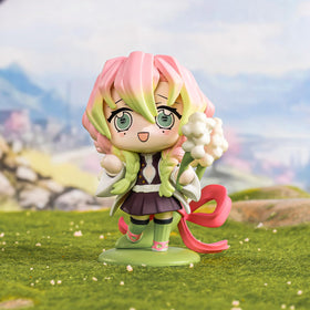 POP MART Demon Slayer figures for home décor on desks or shelves