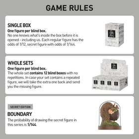 Random blind box hinting at an exciting collectible reveal