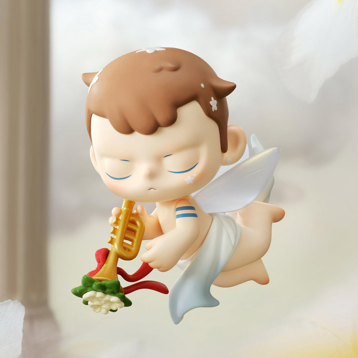 Assorted POP MART KUBO Angel's Poem designs showcasing variety.