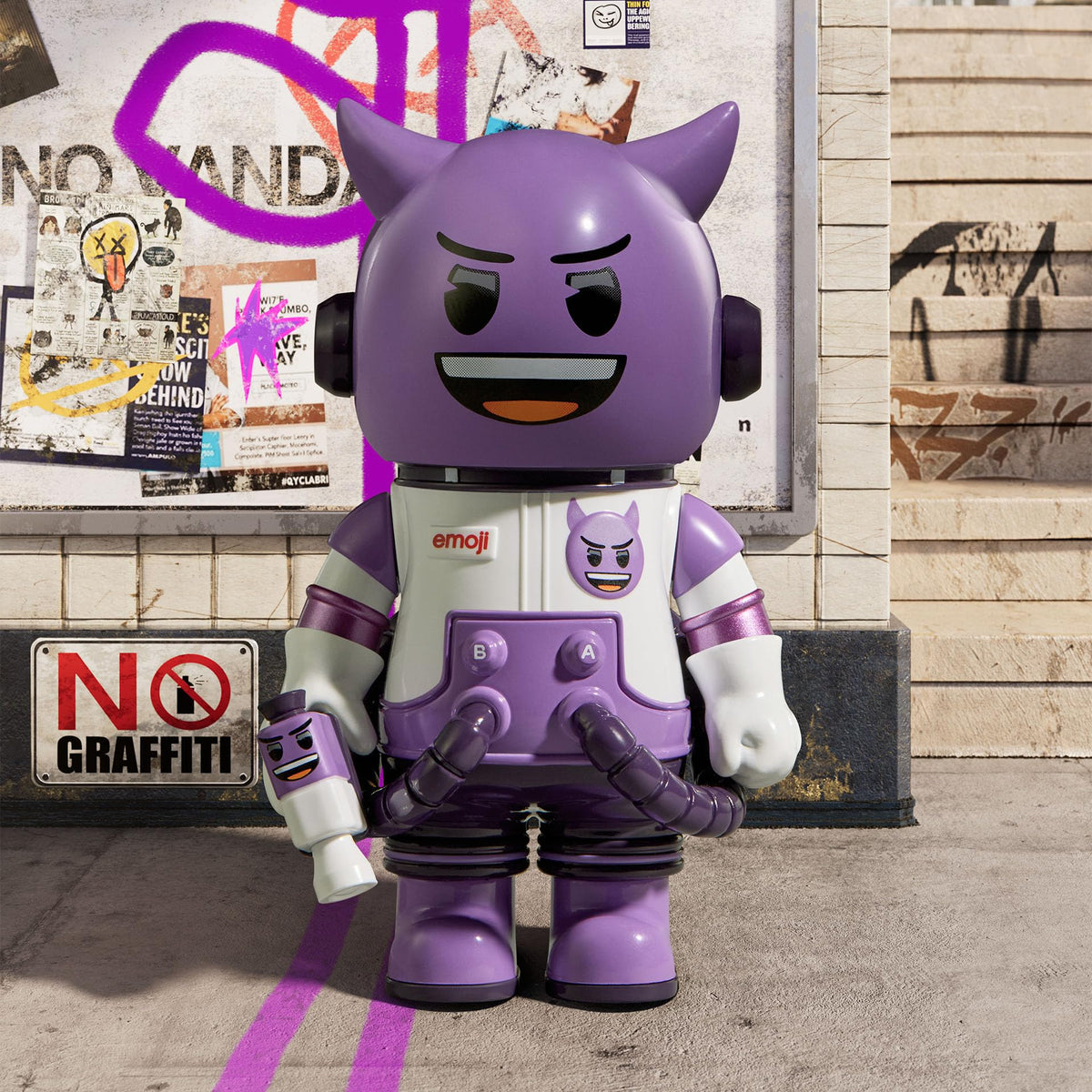 POP MART Mega Space Molly figure height suited for desktop decor