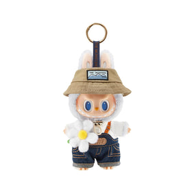 POP MART Labubu doll 6.69 inches tall in a spring outfit, ideal for display and gifting.