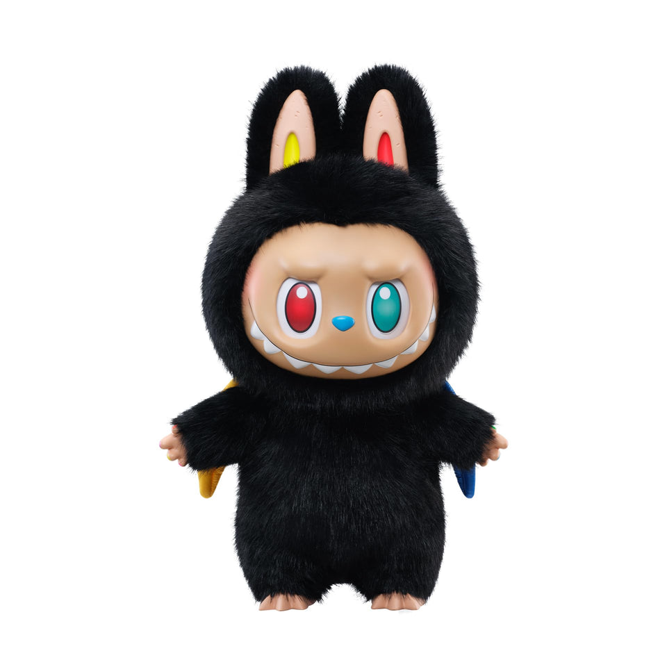 POP MART THE Monsters ZIMOMO front view plush ideal for display and gifting.