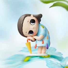POP MART Nyota seasons figure 04 colorful design for desk adornment
