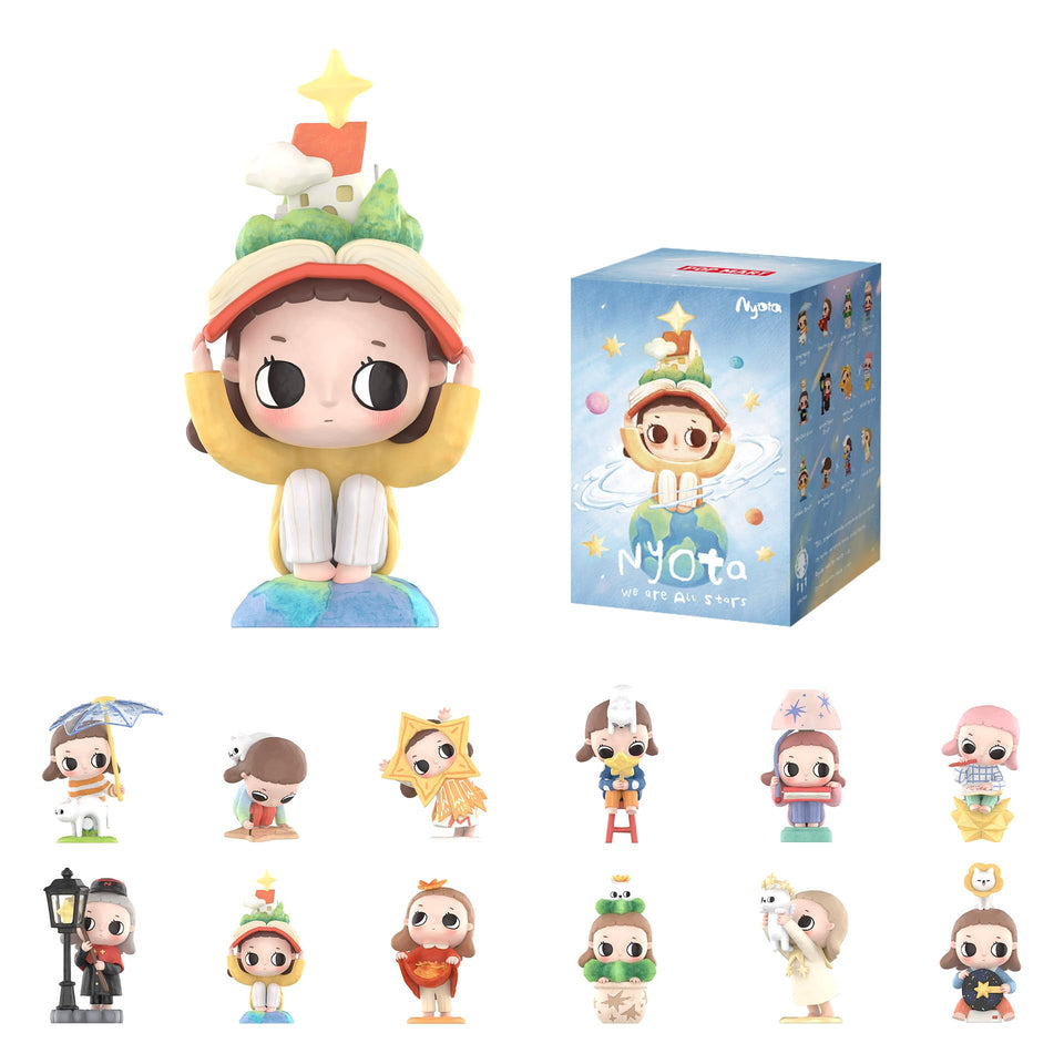 POP MART Nyota blind box packaging invites anticipation and gifting ideas.