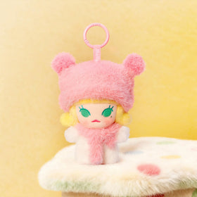 POP MART POP BEAN cozy home decor idea with shelf-ready pendant